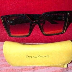 Ottica Veneta Vintage Made In Italy Sunglasses Org. Case